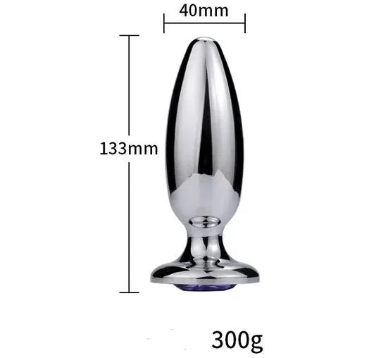 Hot Selling Anal Plug Dildo Huge Fist Strap On Sex Toys For Men/Women Masturbators Stainless Steel Toys Big Butt Plug Wearable