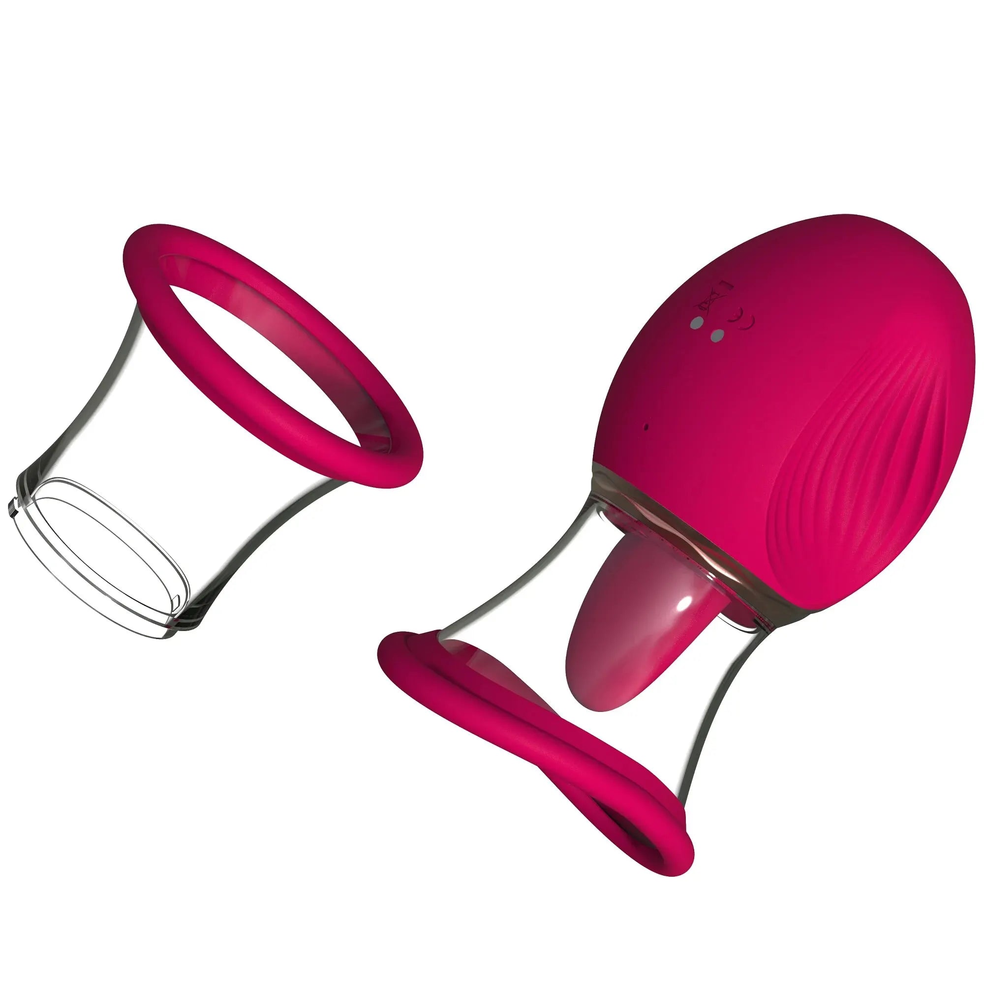 Realistic Tongue Licking Adult Sucking Vibrator Sex Toy 3 in 1 Nipple Clitoral G Spot Stimulator For Women Couples
