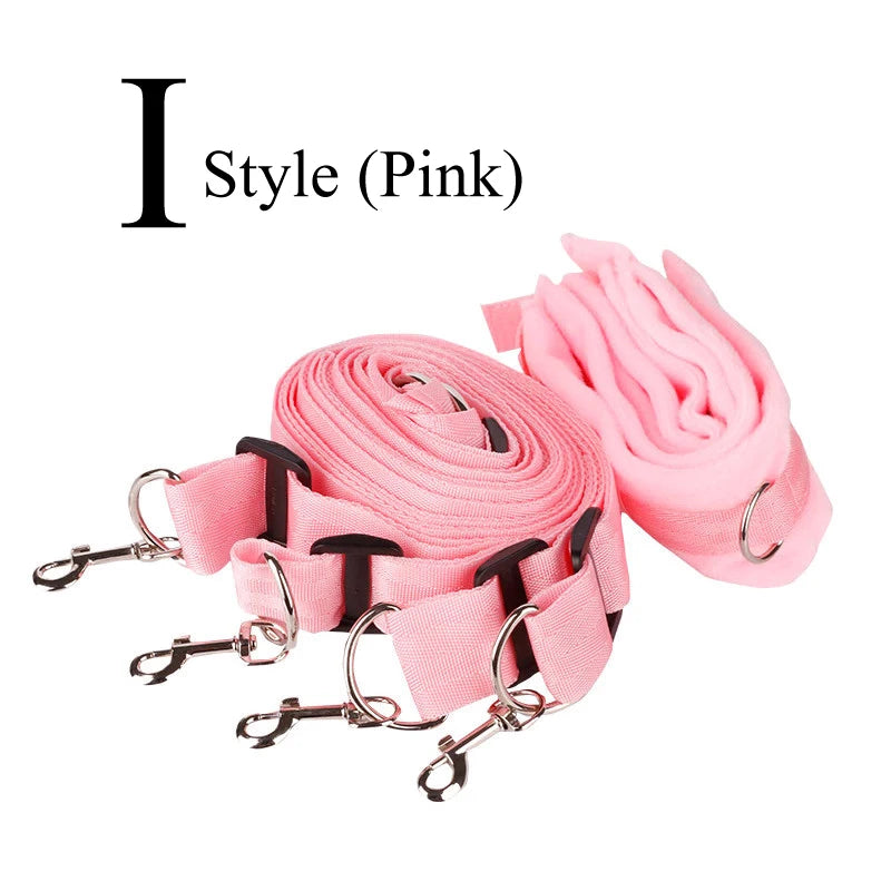 BDSM Bed Strap Bondage Binding On The Bed Binding Adult Sex Toys Sex Bondage Belt Bed Flirting Handcuffs Footcuffs Self Bondage