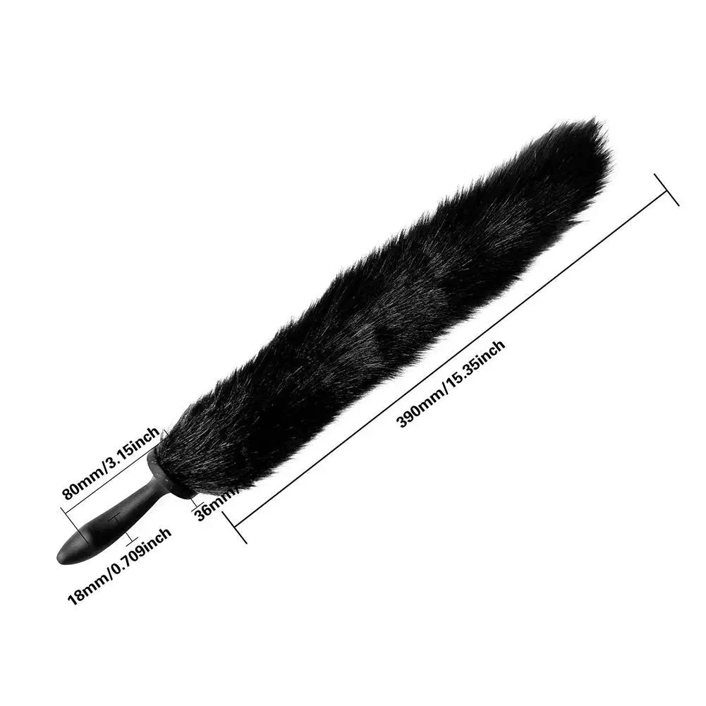 Silicone Sexy Fox Tail Anal Plug Anal Dilator For Women Men Butt Plug Dildos Small Tail Anal Plug Cosplay Sex Toys For Adult
