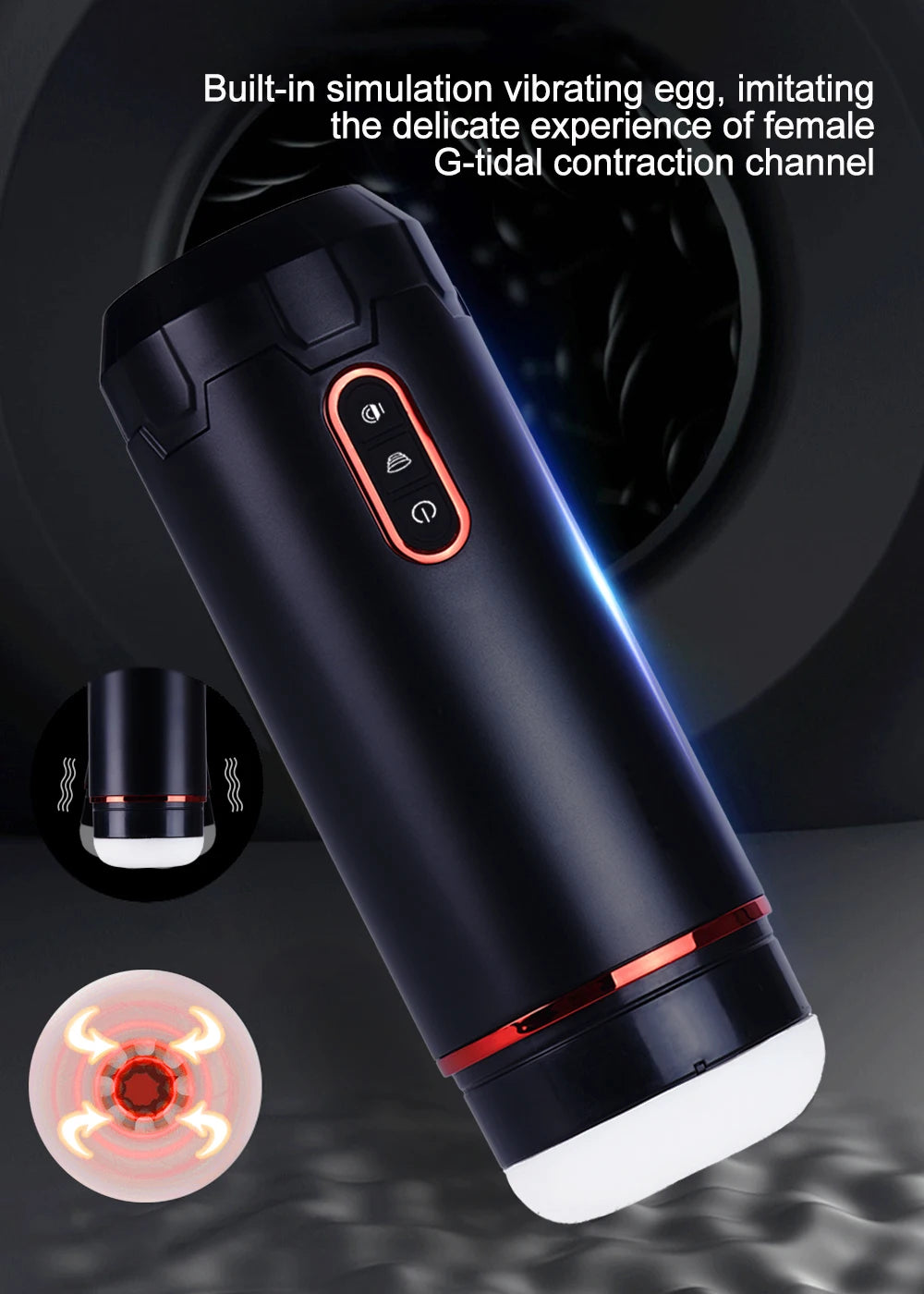 Male Masturbator Vaginal For Men 18 Sexy Toys Penis Pump Glans Sucking Sex Goods Adult Vagina Real Pussy Erotic Products