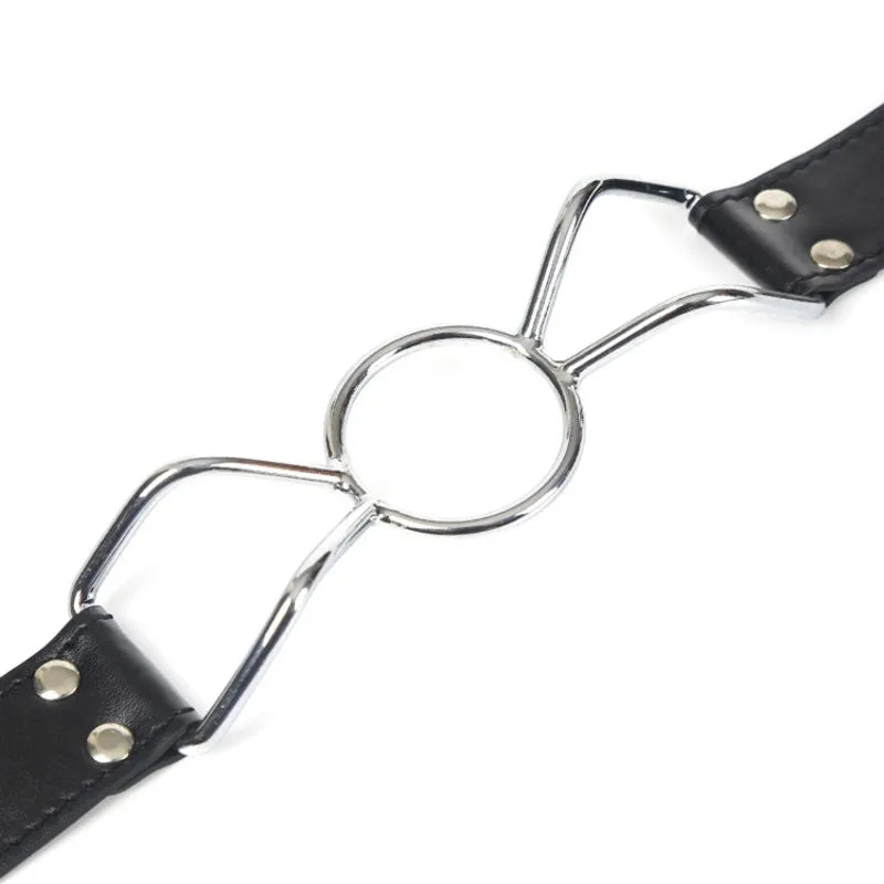 Open Mouth Gag BDSM Bondage Restraints Breathable Ring Harness Strap Fetish Sex Toys For Couples Oral Gags Cosplay Adult Games