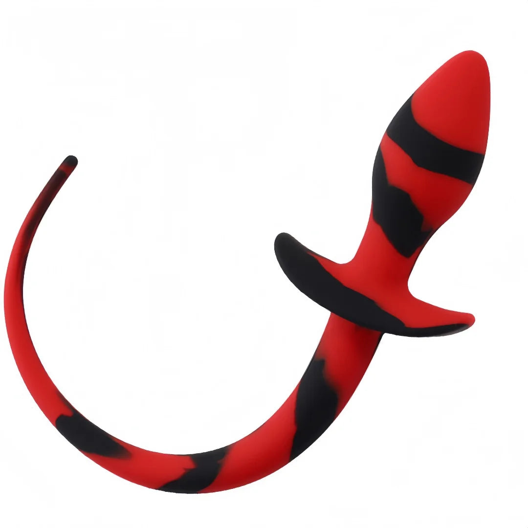 Silicone Dog Tail Anal Plug Cosplay Slave Butt Plug Prostate Massage S Once Torn Silicone Dog Tail Anal Plug Cosplay Slave Butt Plug Prostate Massage S Once Torn