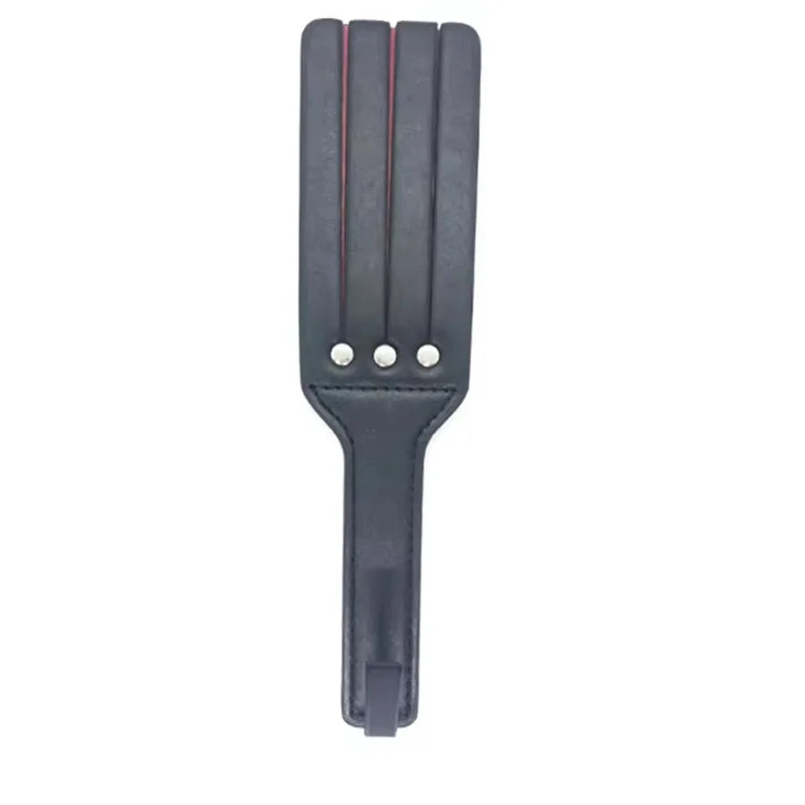 SM Leather Spank Fetish Bondage Sex Whip Flogger Sex Harness Restraint Spanked BDSM Clapper Erotic Bondage Gear For Women