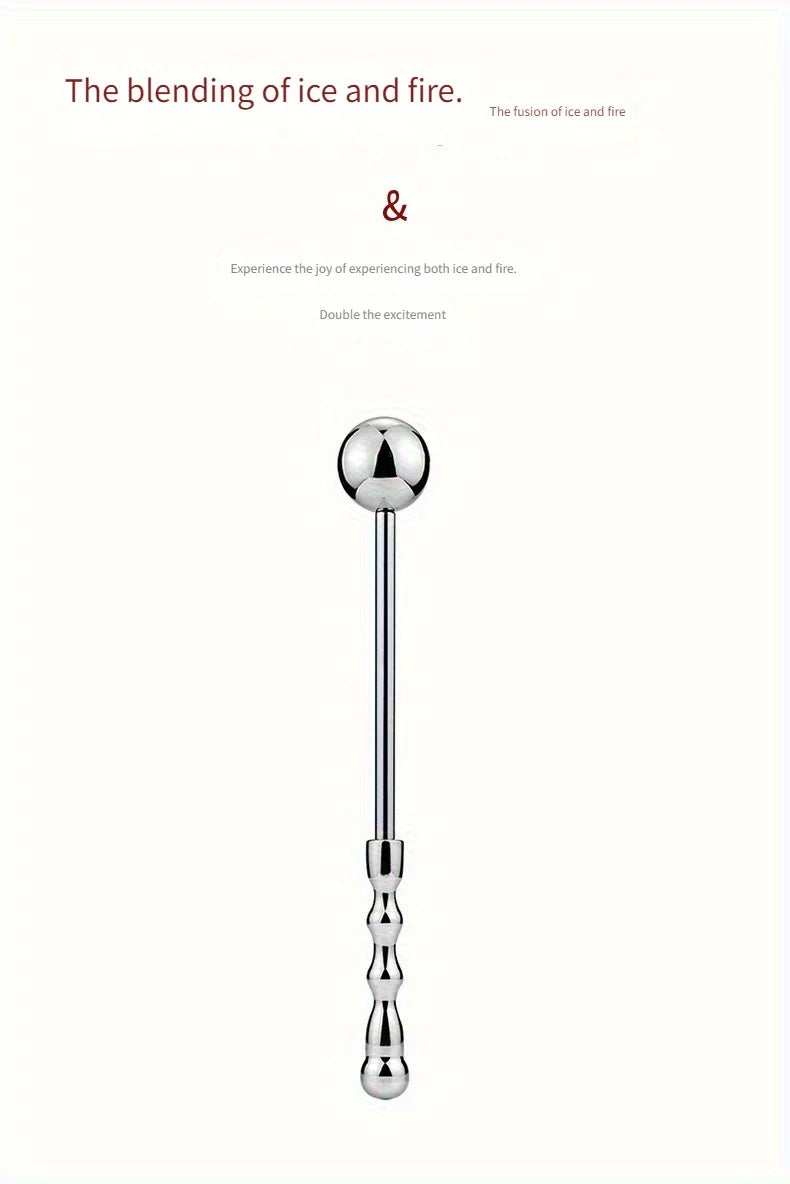 Male Stainless Steel Anal Plug Butt Beads G Spot Wand Male Prostate Massage Stick Double Dildo Vagina Sex Toy Anal Dildo