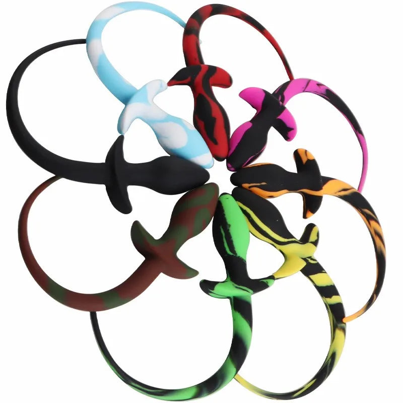 Silicone Dog Butt Plug Tail with Fetish Puppy Cosplay Anal Trainer Erotic Product for Couple BDSM Prostate Massage Sex Toy