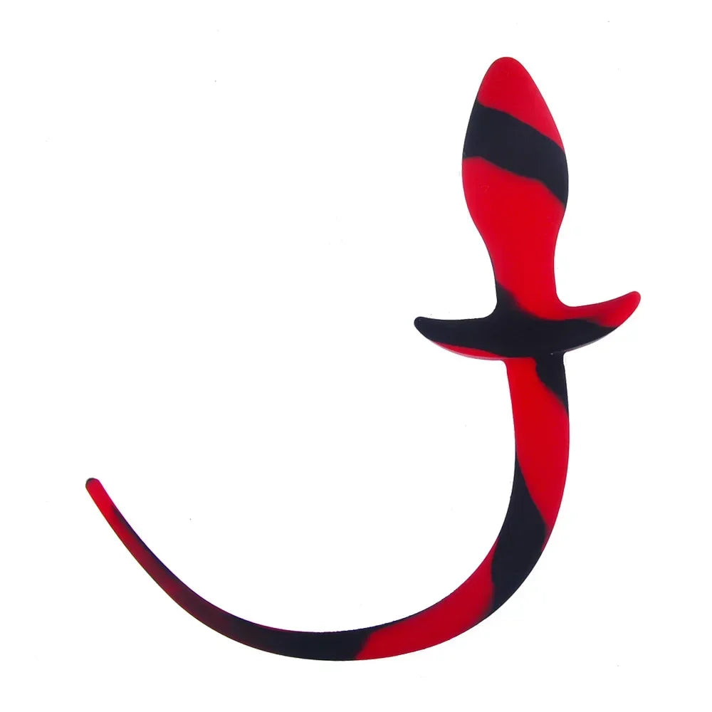 New Dog Tail G-spot Stimulator Women Men Gay Sex Game BDSM Erotic Butt Plug Adult Toys Sex Shop Prostate Massager Silicone Ring