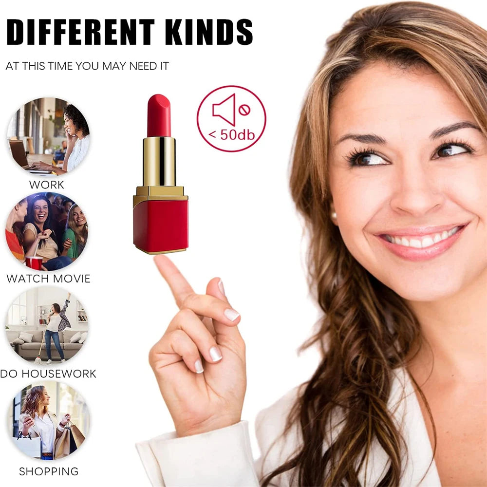 Adult Toys Mini Lipstick Vibrator for Women Masturbation Vibration Nipple Clitoral Vagina Stimulation Female Sex Toys Adults 18
