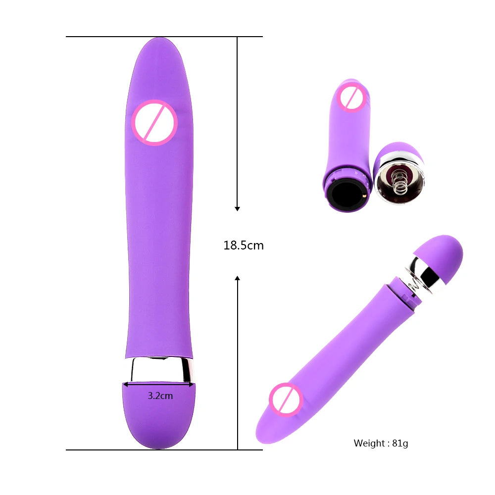 Sex Toys for Woman AV Stick Realistic Dildo Vibrator Erotic G-Spot Vagina Massage Magic Wand Analplug Lesbian Female Masturbator