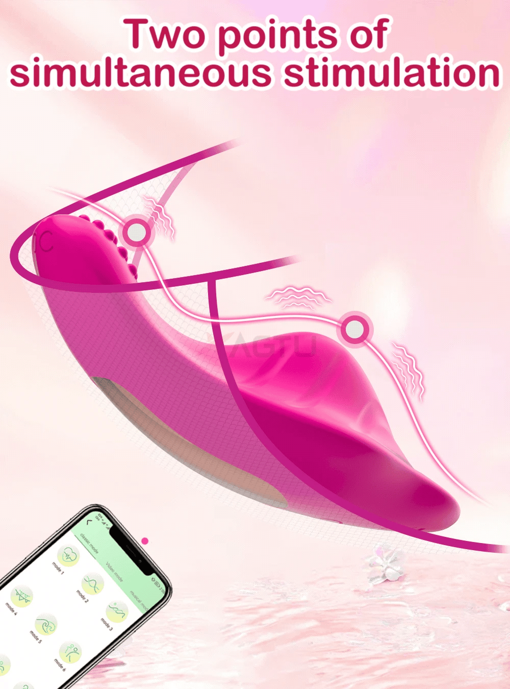 Mini Vibrator For Women Clitoris Stimulator APP Bluetooth Remote Control Wearable On Sexy Panties Female Adults Sex Toys