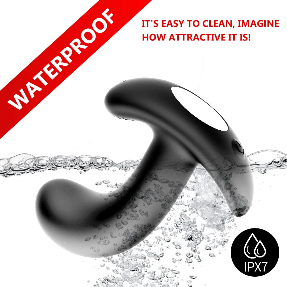 Silicone Anal Plug Vibrator Adult Sex Toys For Women Men Gay Butt Plug Wearable Prostate Massager Dildo Masturbator Sex Machine