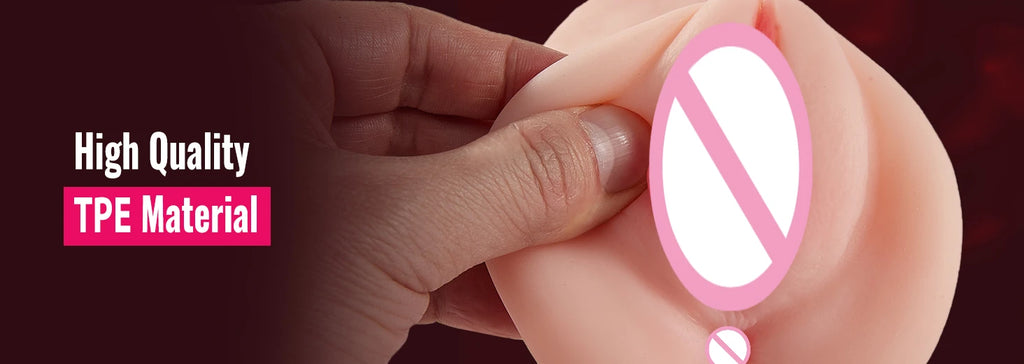 3 In 1 Pocket Pussy Real Vagina Male Masturbator Cup Oral Sex Tight Anus Blowjob Textured Masturbation Adult Sex Toy for Men