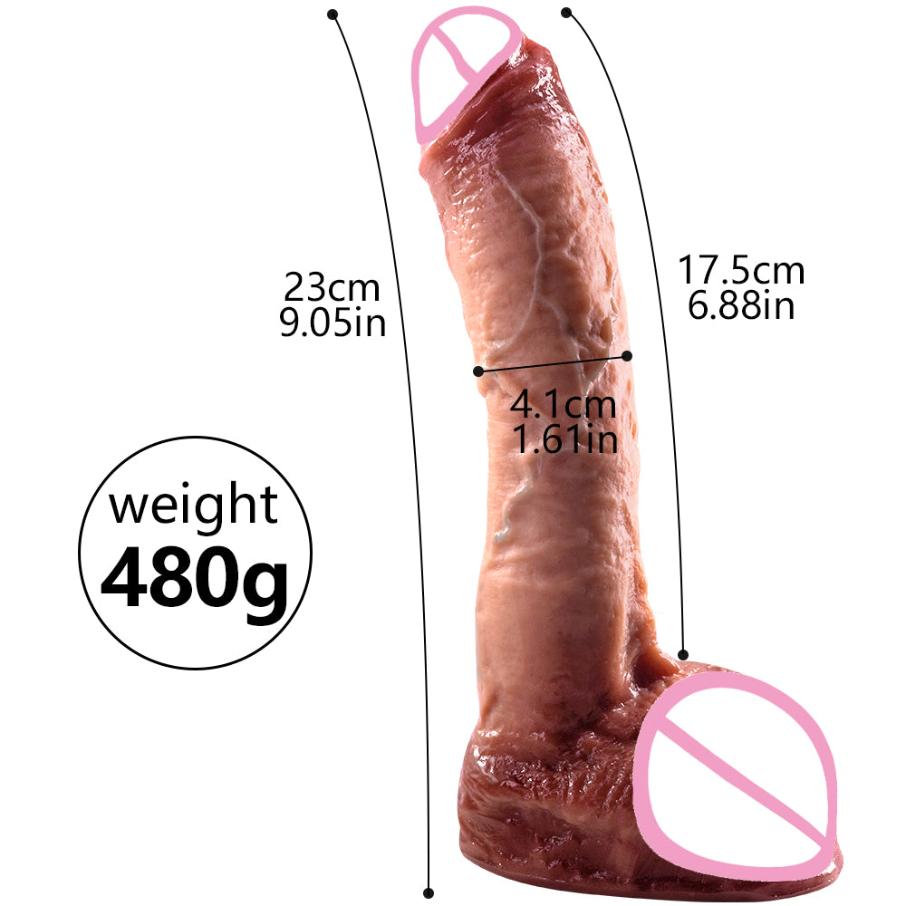 Soft Big Dildo Realistic Slicone Male Artificial Penis With Suction Cup Dick For Woman Masturbator Adult Sex Toys Stiff Dildos