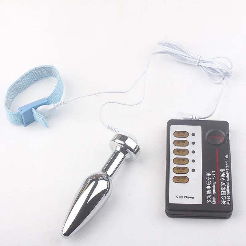 Sex Products Electric Shock Orgasm Toy Adult Game Sex Toy For Women Flirt Accessory Medical Themed Toy Anal Plug Masturbation