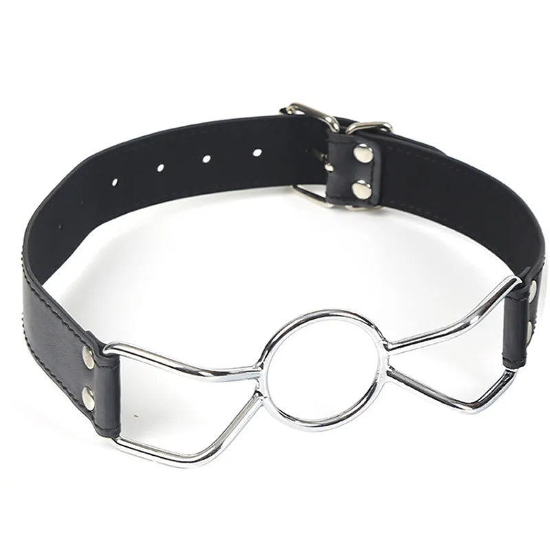 Open Mouth Gag BDSM Bondage Restraints Breathable Ring Harness Strap Fetish Sex Toys For Couples Oral Gags Cosplay Adult Games