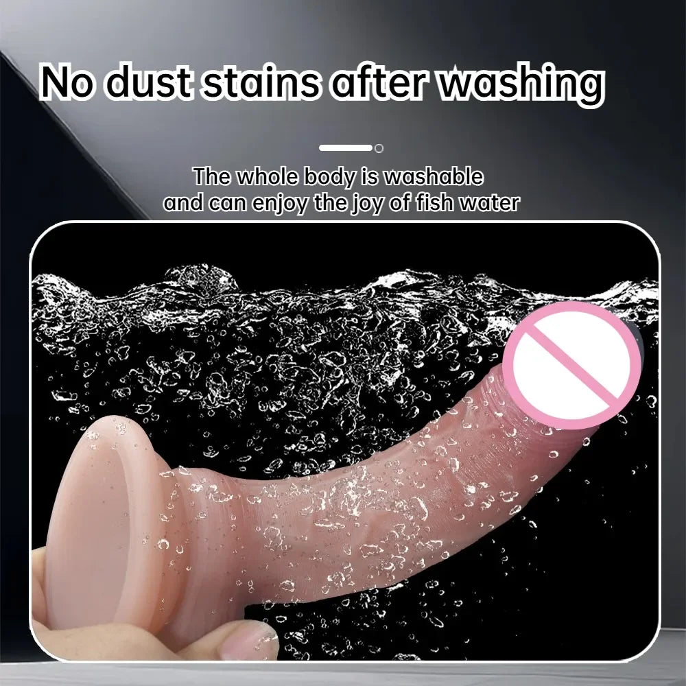 Realistic Dildo Skin Feeling Adult Sex Toys for Women Big Penis with Suction Cup Female Masturbator Anal Sex Product Anal Dildos