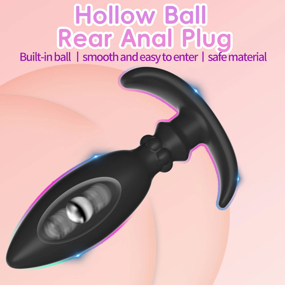 Adult Silicone Anal Plug Dildos Bullet Vibrator Butt Plugs Sex Toys for Women Men Gay Prostate Massager Anal Masturbating S/M/L