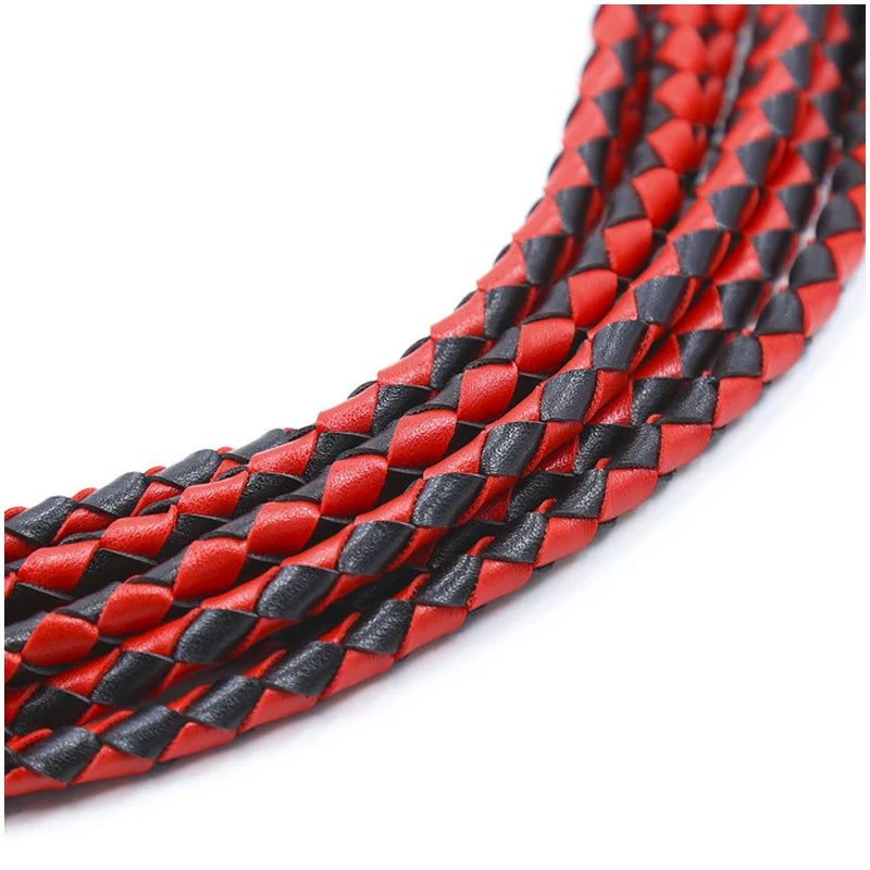 8 Braids Slave Bdsm Whip Sex Toys for Womans Couples Adult Games Bdsm Spanking Flogger Whip Bondage Restraints Leather Whips