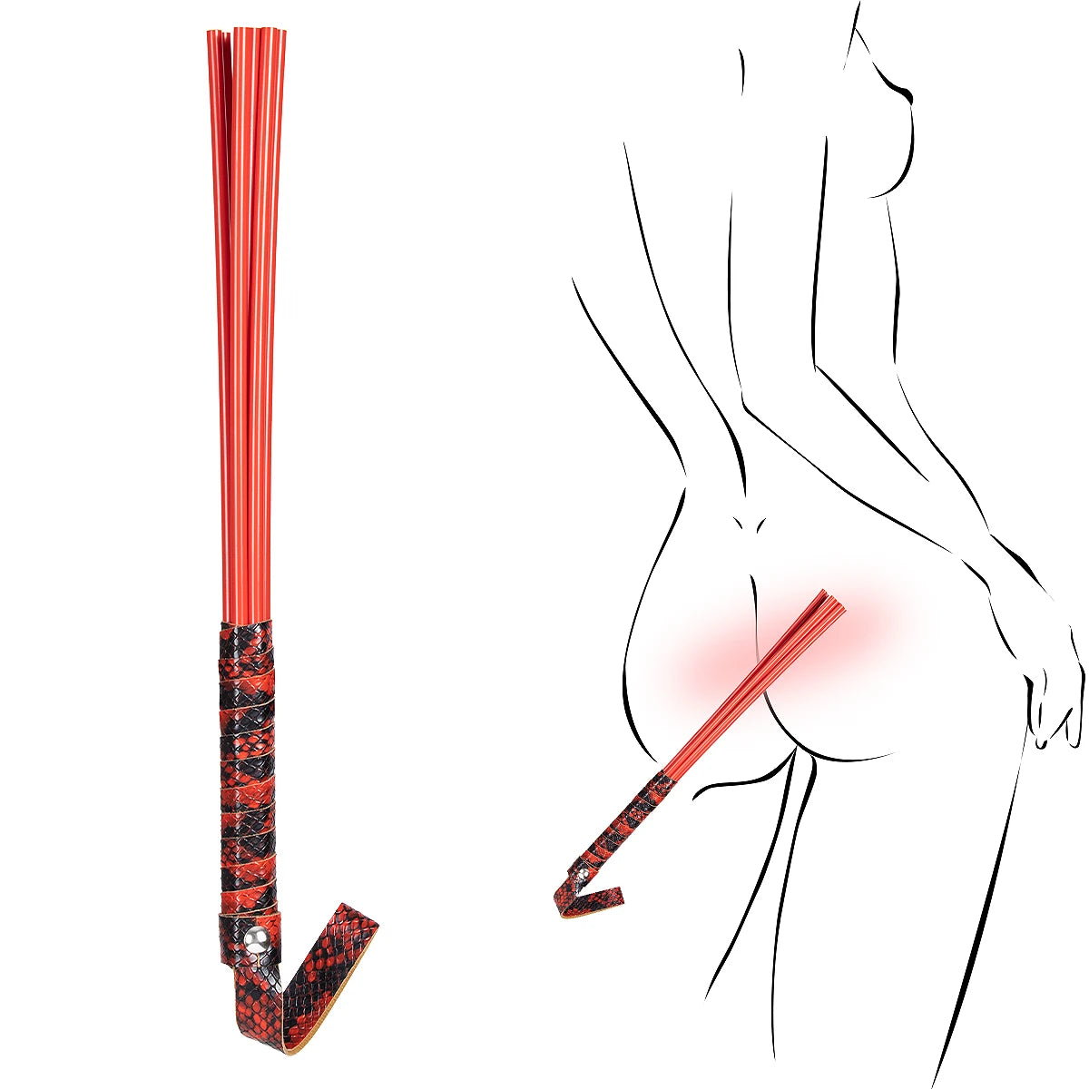 BDSM Root Horsewhip Leather Whip for Couples Flirt Sex Supplies To Train Slapping Whip SM for Women and Lover
