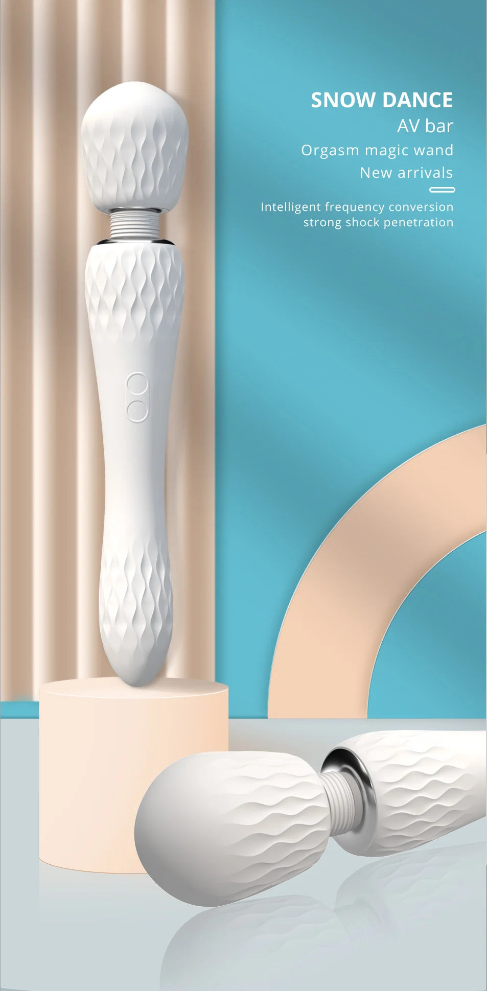 Sexy Toys Female Double-headed Vibrator AV Stick Female Masturbator  Big Vibrator Toys for Adults 18 Sex Shop Sexulaes Toys