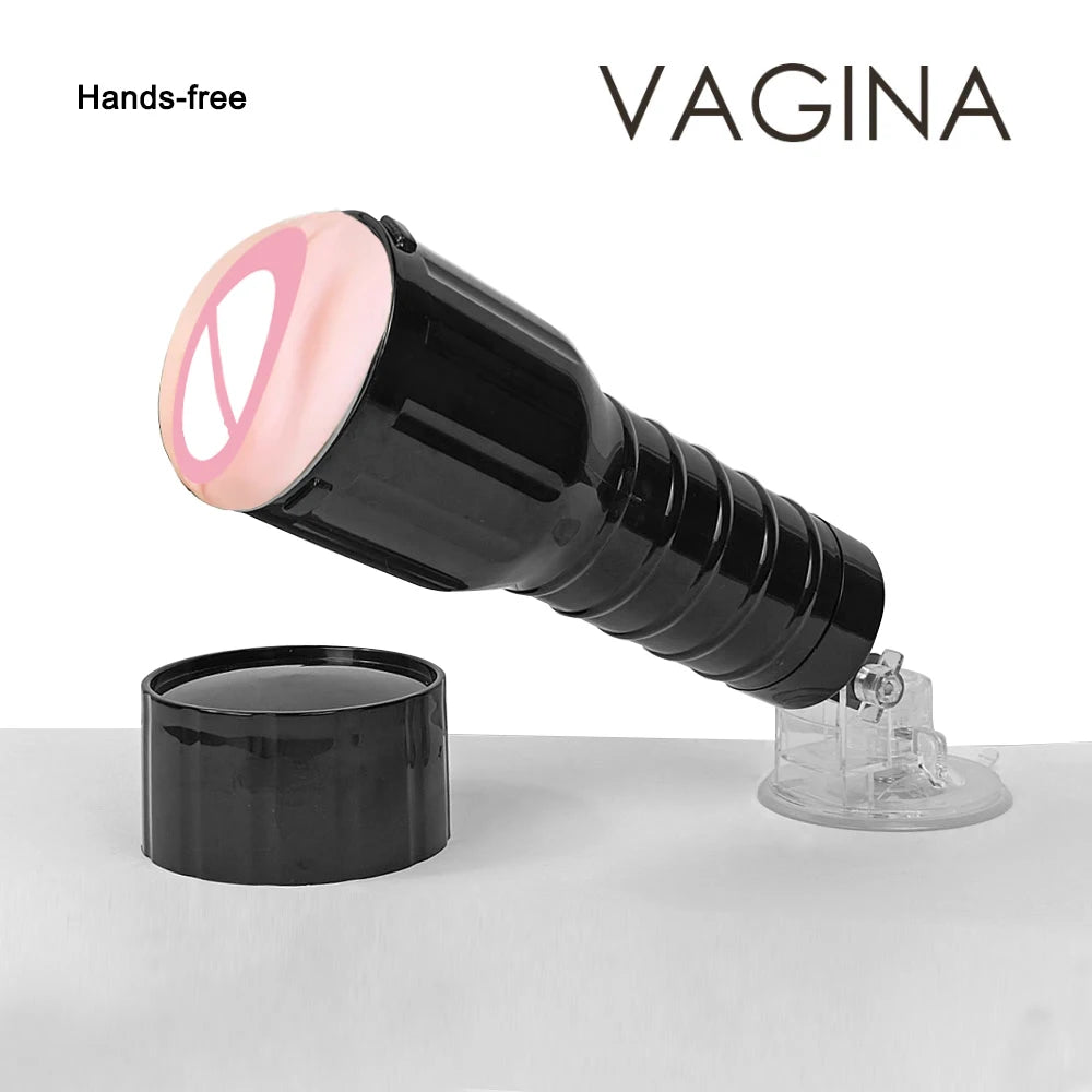 Vagina Real Pussy Aircraft Cup Male Masturbator Silicone Artificial Vagina Mouth  Oral Sex Masculino Erotic Toy Sex Toys for Men