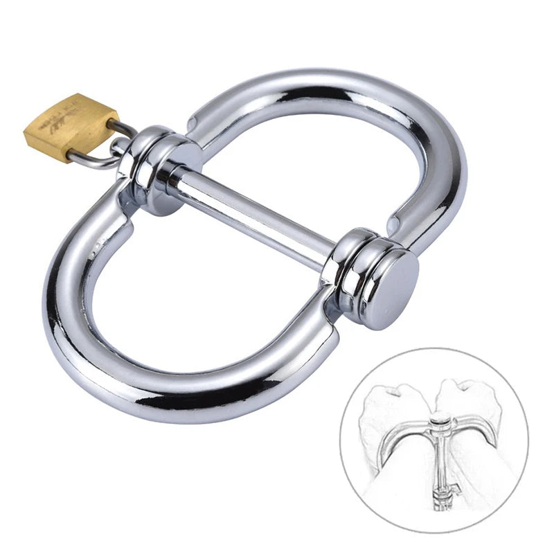 Metal BDSM Toys Games Restraints Handcuffs with Keys Sex Toys for Couples Ankle Detachable Cuff Bondage Bracelet Erotic Sex Shop