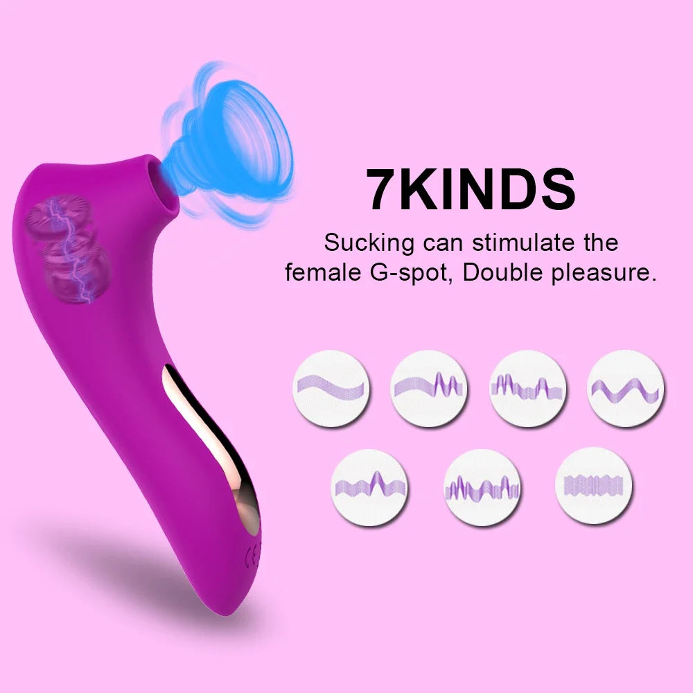 Mini Clitoral Vibrator For Woman G-spot Nipple Sucking Clitoris Sucker Pussy Stimulator Adults Sex Toys For Couples Girls 18+
