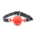 BDSM Bondage Adjustable Handcuffs Ankle with Stainless Steel Open Legs Pu Leather Set Silicone Mouth Gags for Couple Sex Games