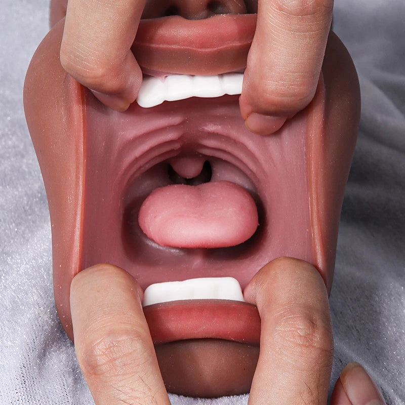 3 in 1 Masturbator for Male Realistic Vagina Oral Sex Toys Pocket Pusssy Deep Throat Masturbation Man Blowjob Sex Tool for Men