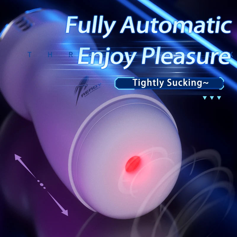 Male Masturbator 5+10 Frequency Sucking Vibrator Adult Blowjob Stimulation Penis Sex Oral Anal Masturbation Cup Sex Toys For Men