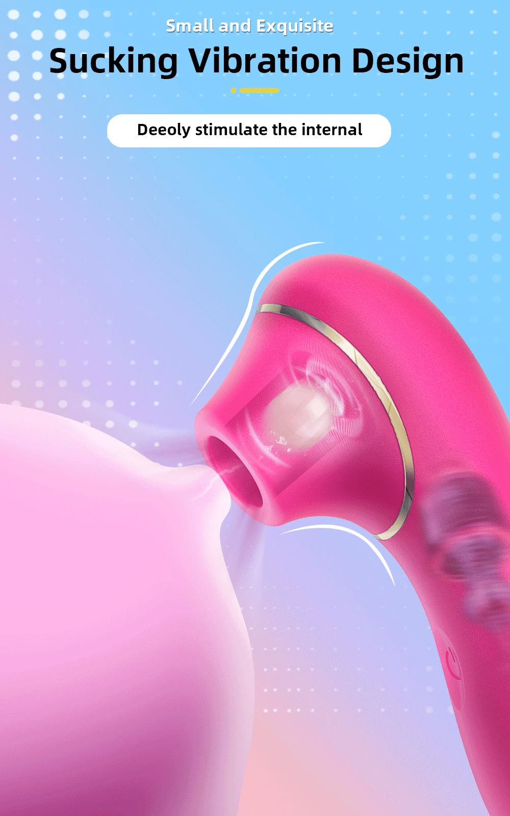 Mini Sucking Vibrator Female Clitoral G-spot Vagina Masturbator Oral Vacuum Nipple Massager Sex Toys Adults Goods for Women 18