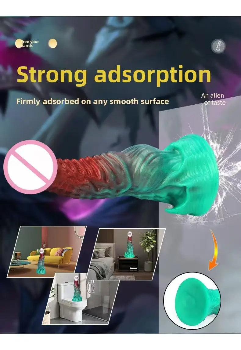 New special-shaped silicone dildo, suitable for women's utensils sm sex, sex toys, adult products, anal plug expansion