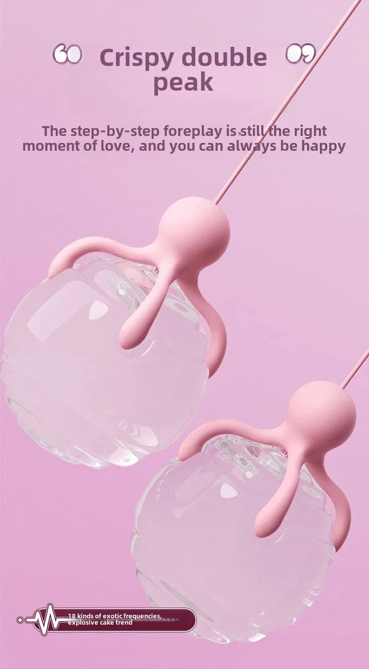 Electric Nipple Vibrator Female Breast Massage Nipple Clip Enhancer Nipple Sucking Stimulator Female Masturbator Adult Products