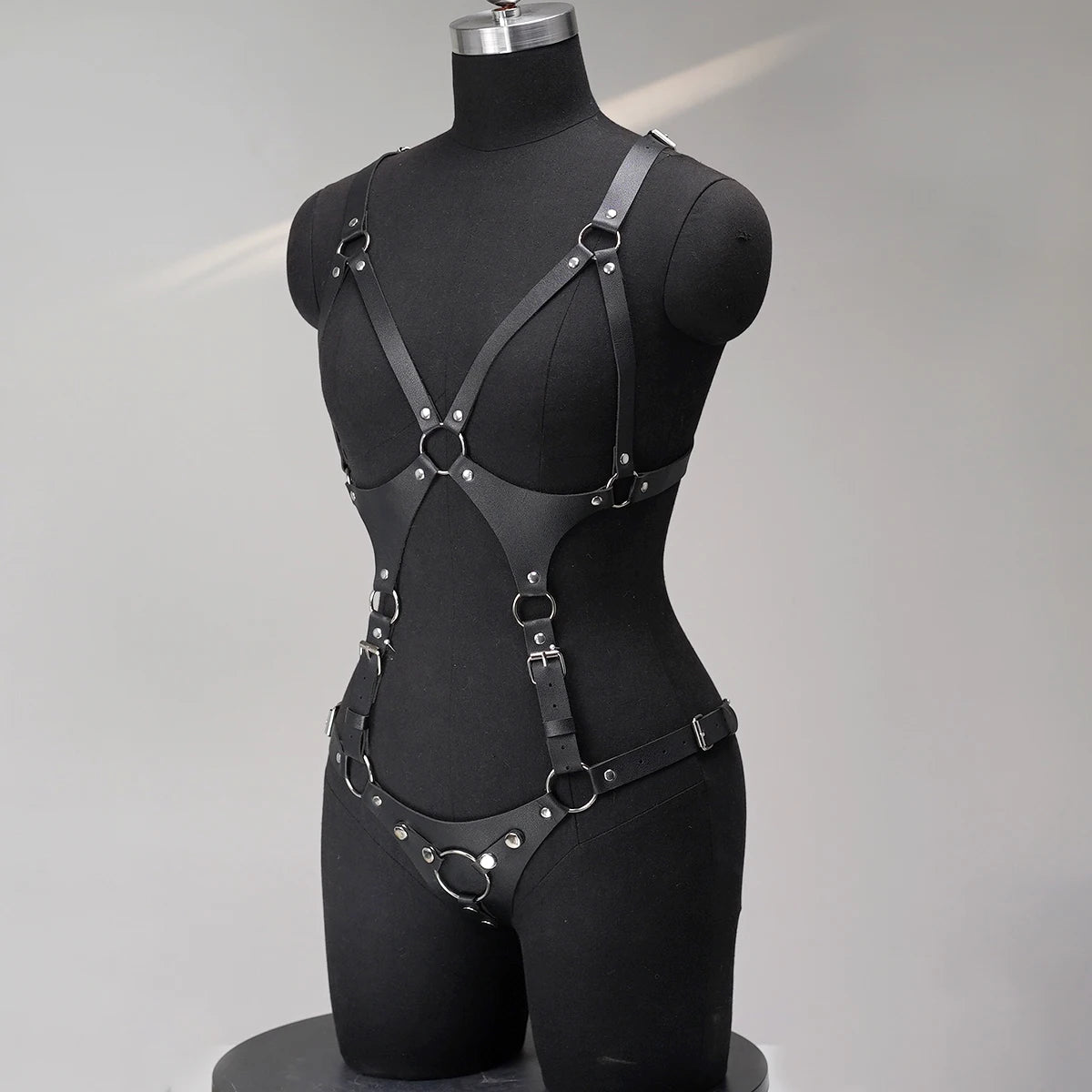 Bondage Harness Full Set Body Harness，BDSM，Women's Body Harness BDSM Lingerie，bondage bdsm woman wear，Full Body Leather Harness