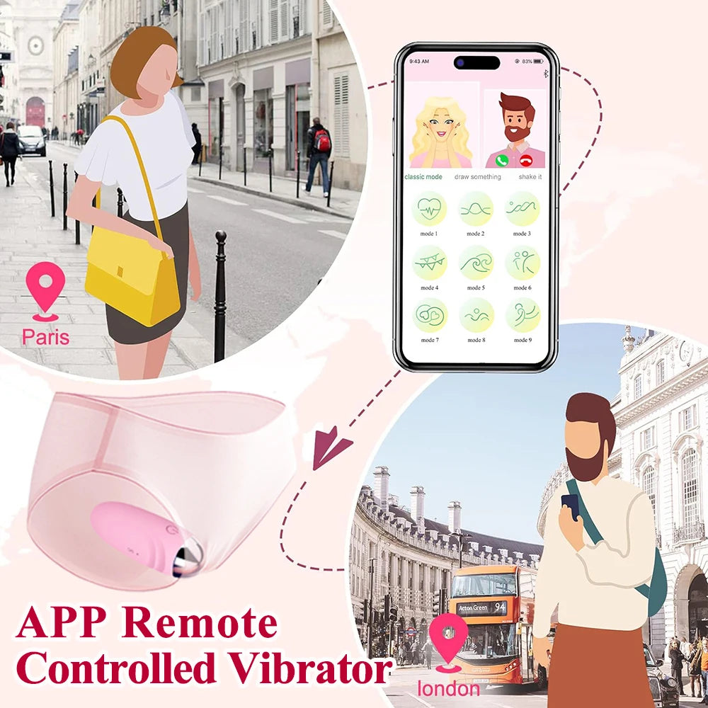 Bullet Vibrator Sex Toys for Woman Wireless Remote Control Vibrating Eggs Dildo Clitoris Stimulator G- Spot Vibrators for Women