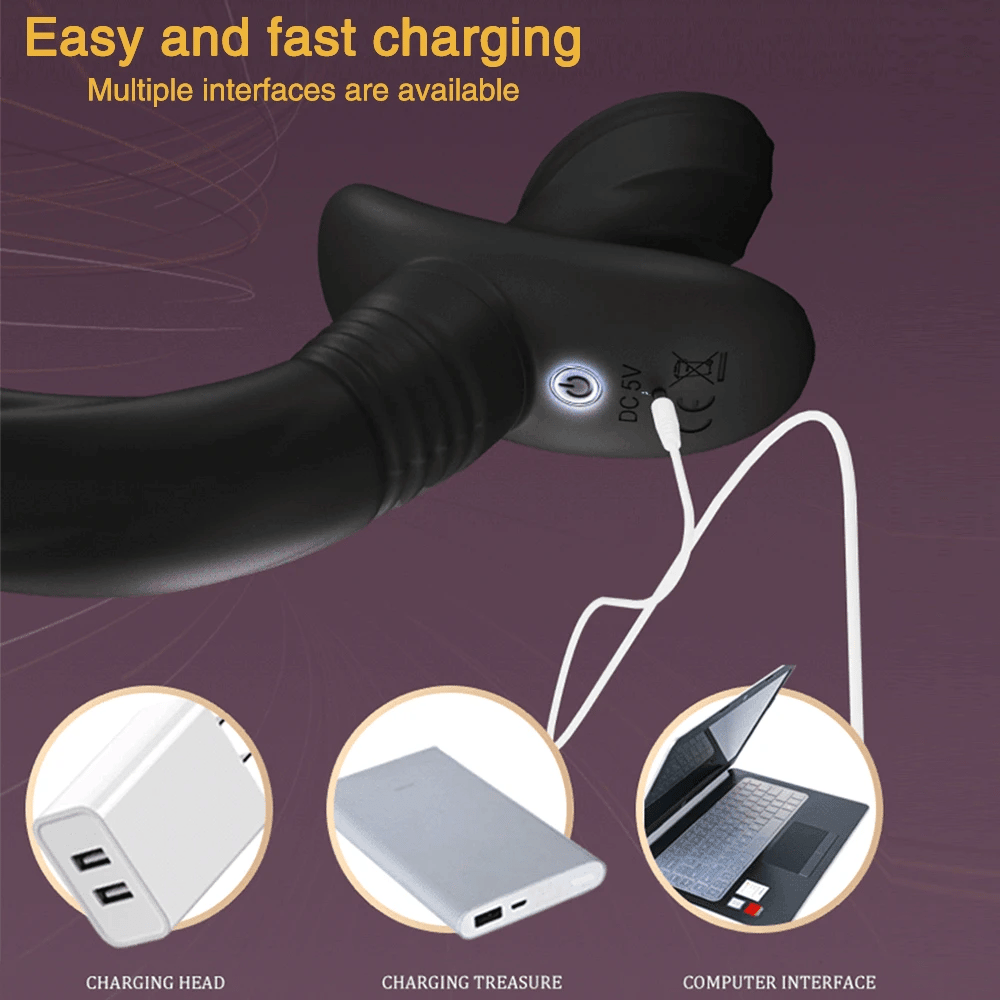 Anal Plug Vibrator BDSM Erotic Dog Tail G-spot Stimulator Women Men Gay Sex Game Butt Plug Adult Toys Sex Shop Prostate Massager