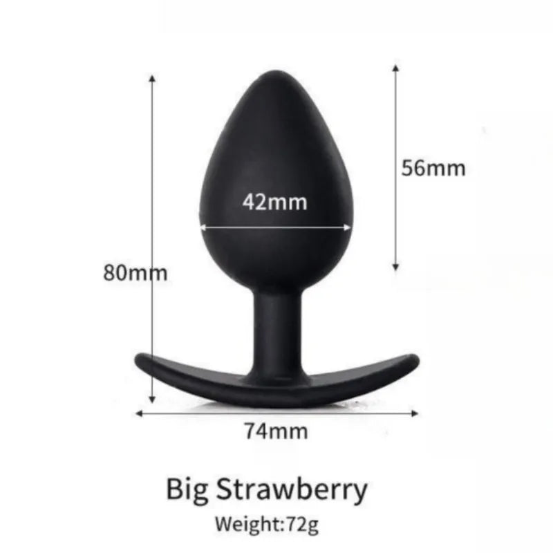 Silicone Anal Plug Soft Butt Plug Sex Toys for Women Male Erotic Massager Stimulator Dildo Vibrator Anal Toys Adult Product Plug