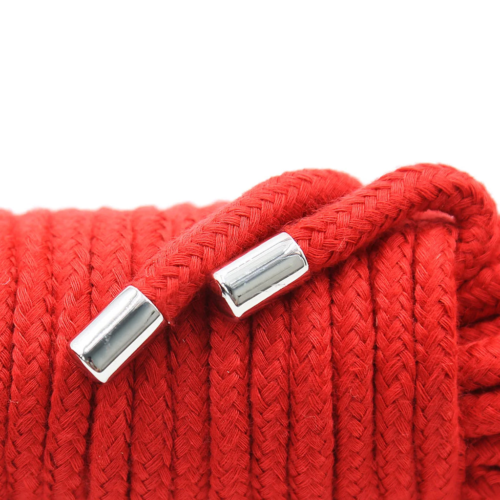 5m/10m Long BDSM Sex Toys Cotton Rope Bondage Handcuff Foot Ankle Chain Cord Guiding Adult Flirting for Men Woman Cosplay Game