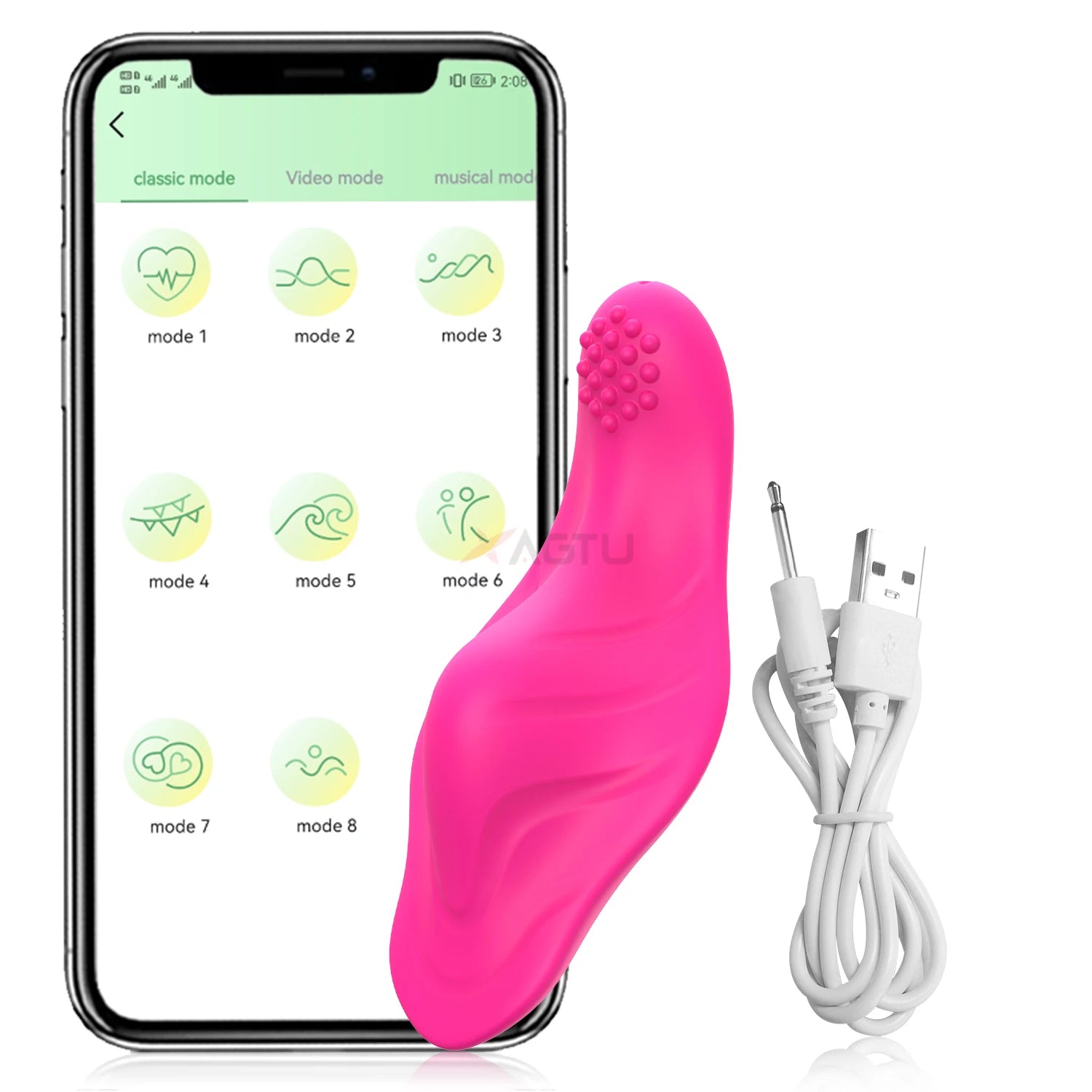 Mini Vibrator For Women Clitoris Stimulator APP Bluetooth Remote Control Wearable On Sexy Panties Female Adults Sex Toys