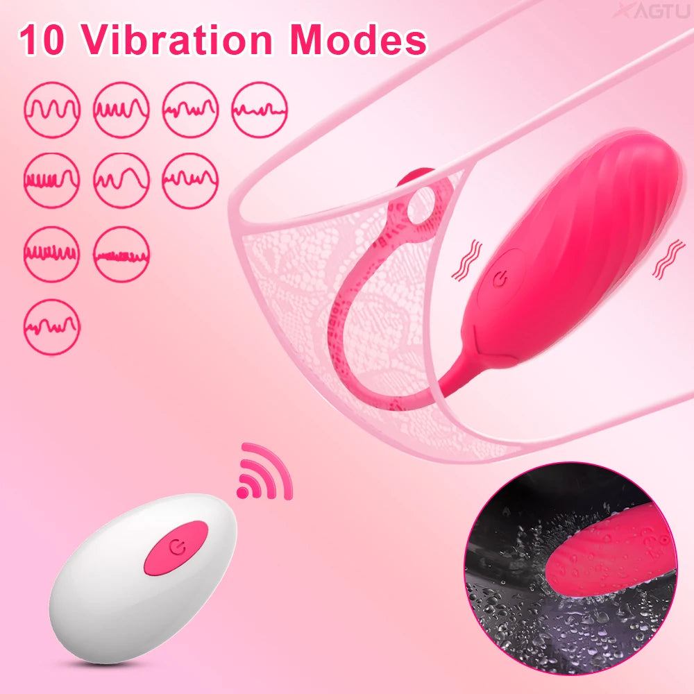 Sexy Adult Vibrating Egg for Women Dildo Clit Female Panties Vibration Penetration Vagina Vibrator Sex Adult Toy for Adults