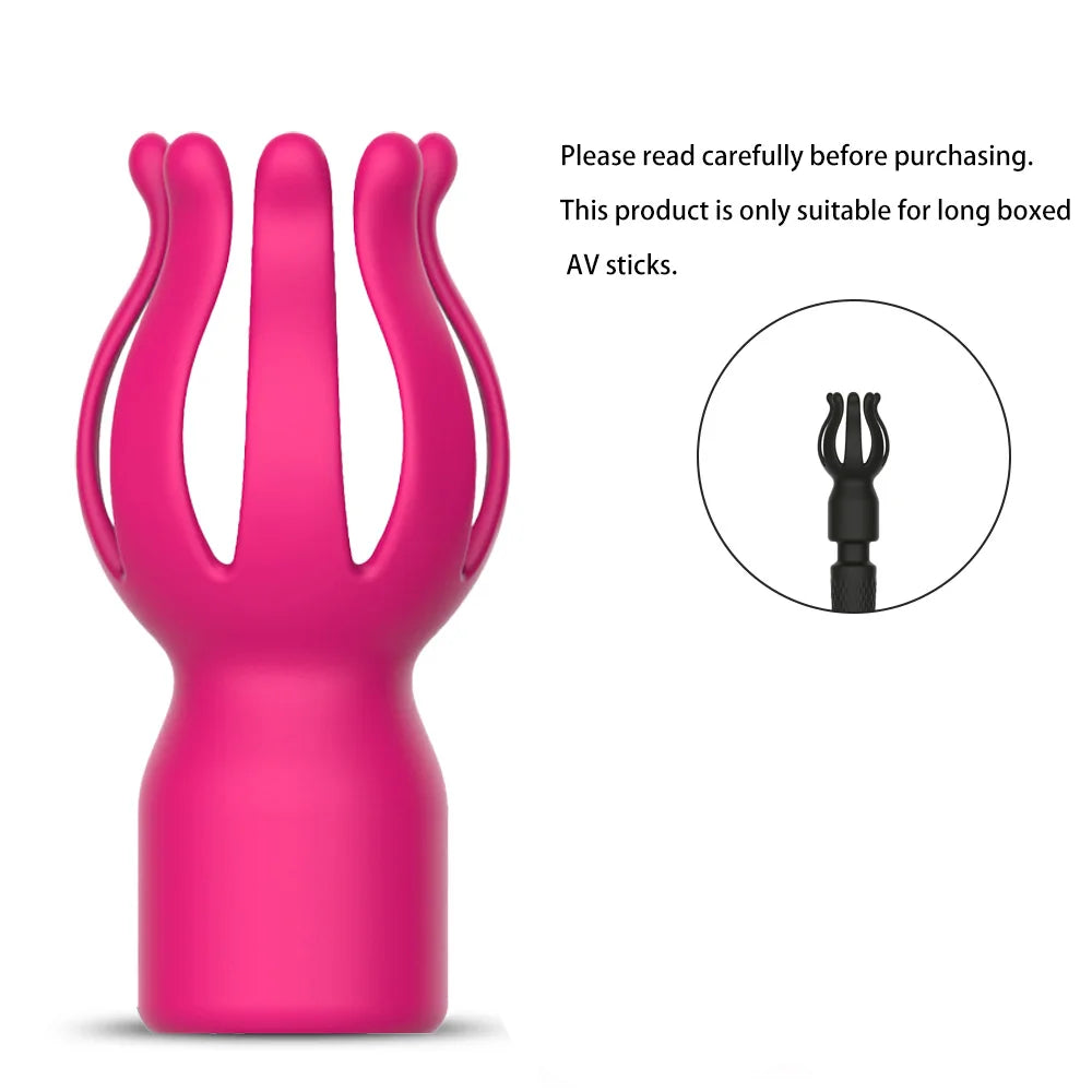 Silicone Powerful AV Vibrator, Female Nipple Clitoris G-spot Stimulation Masturbator, Couples Adult Sexy Sex Toys, Sex Toys 18+