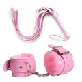 Erotic Sex Toys For Women Men Couples Adults Games Products BDSM Bondage Restraint Set Fetish Handcuffs Leather Whip Spanking