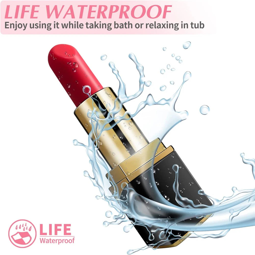 Adult Toys Mini Lipstick Vibrator for Women Masturbation Vibration Nipple Clitoral Vagina Stimulation Female Sex Toys Adults 18