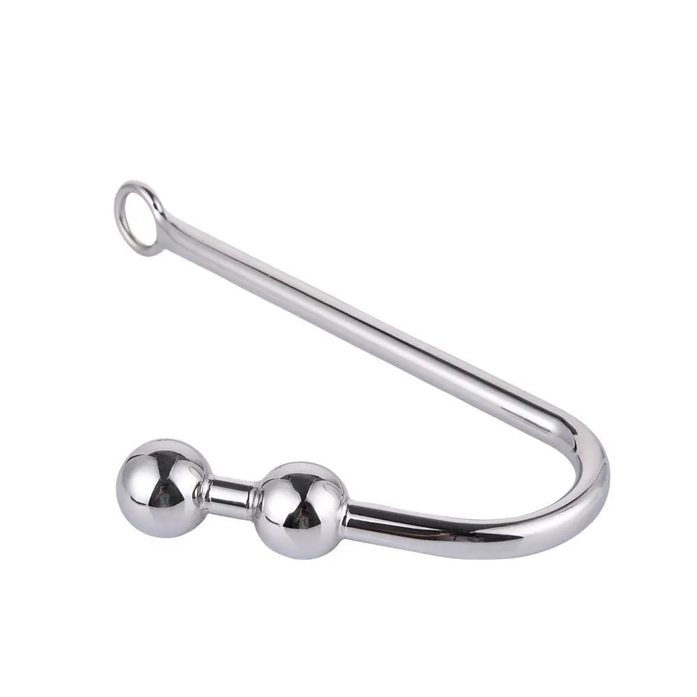Stainless Steel Anal Hook With Long Leash Fetish Sexy Butt Plug SM Erotic Games Toys Slave Anal Toys Sex Tools For Couples