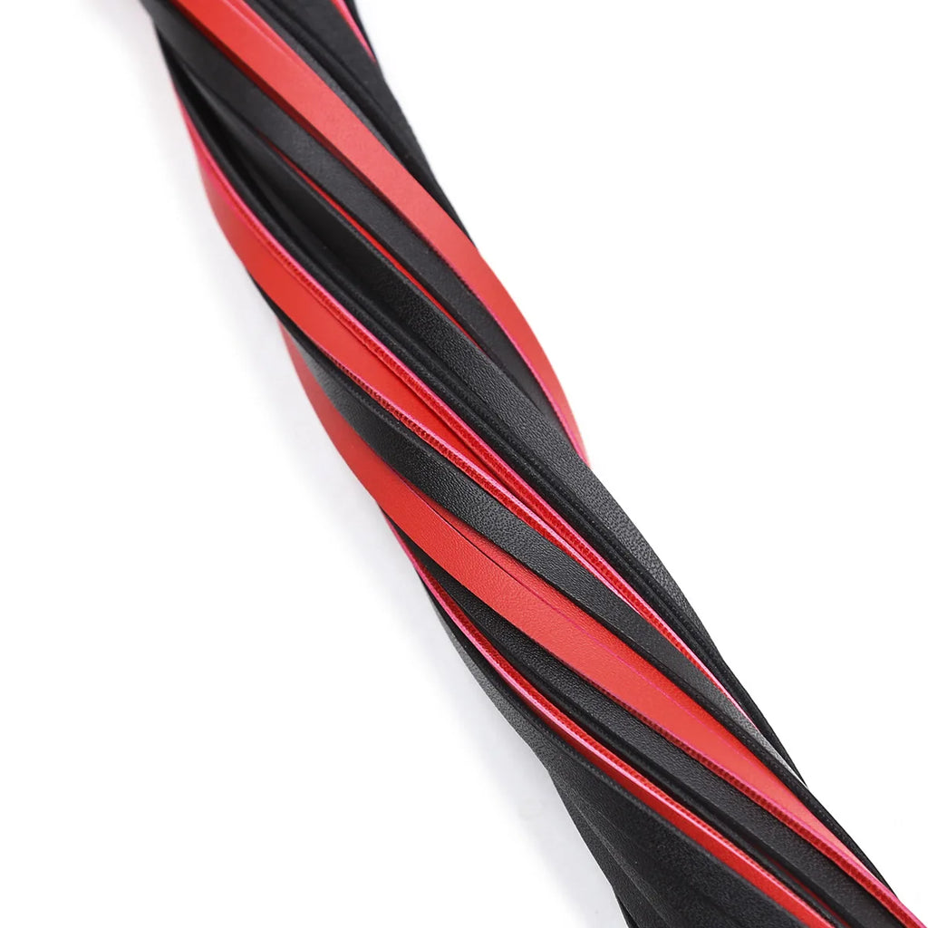 Silicone Whip Flogger for Couples Women - Bondage Flirt Spanking BDSM Fetish Riding Crop Chastity Erotic Sex Toy