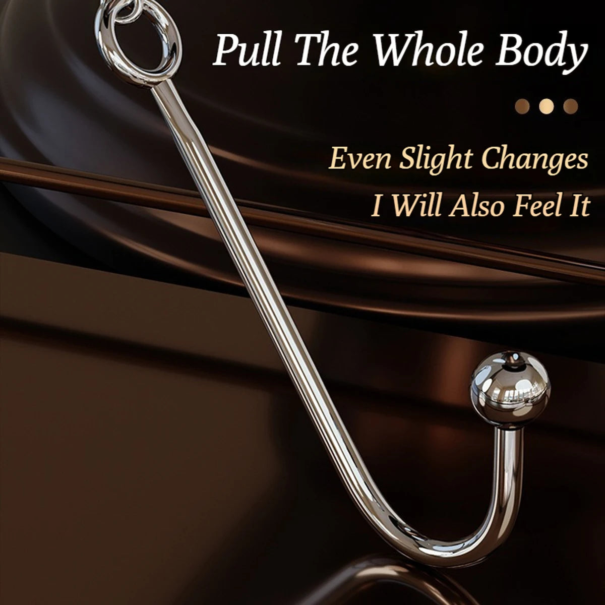 Steel Anal Hook Sex Bondage Set BDSM Adjustable Leather Collar Restraints For Adults SM Game Couples Hook Anal Sex Toys