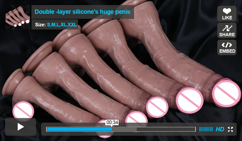 Super Real Skin Penis Realistic Dildo Soft Flexible Huge Cock with Suction Cup Adult Sex Toys for Woman Masturbation Anal Dick