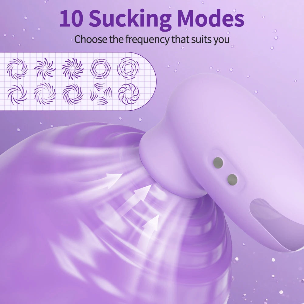 Mini Sucking Vibrator for Women Clitoris Sucker Female Vibrator Nipple Oral Blowjob Vacuum Stimulator Sex Toys for Adult