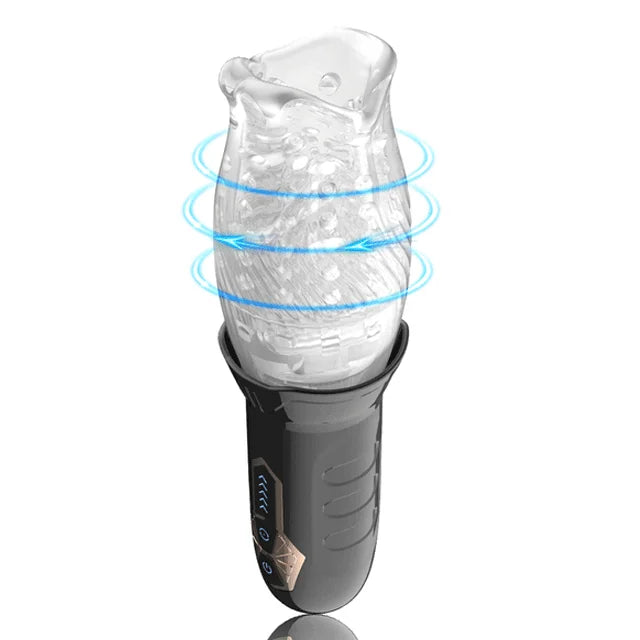 New Automatic Male Masturbator for Men 360 Rotation Vibrator Penis Massager Vagina Pussy Male Masturbation cup Sex Toys for Men