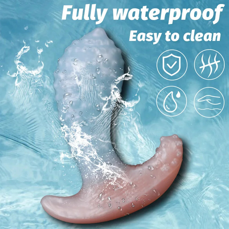 Silicone Jumbo Anal Plug Wearable Dildo Super Soft Anal Dilator Stimulation Vaginal Anal Plug Massager Sex Toys For Men And Wome